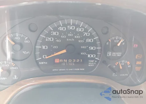 2002 Chevrolet Express из США, поврежденный, VIN 1GBFG15R221241725